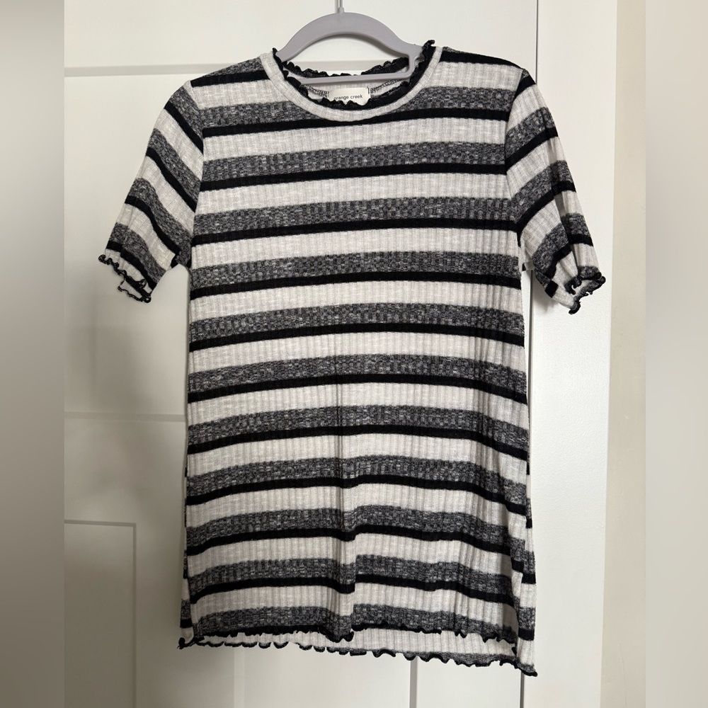 Orange Creek Striped Top